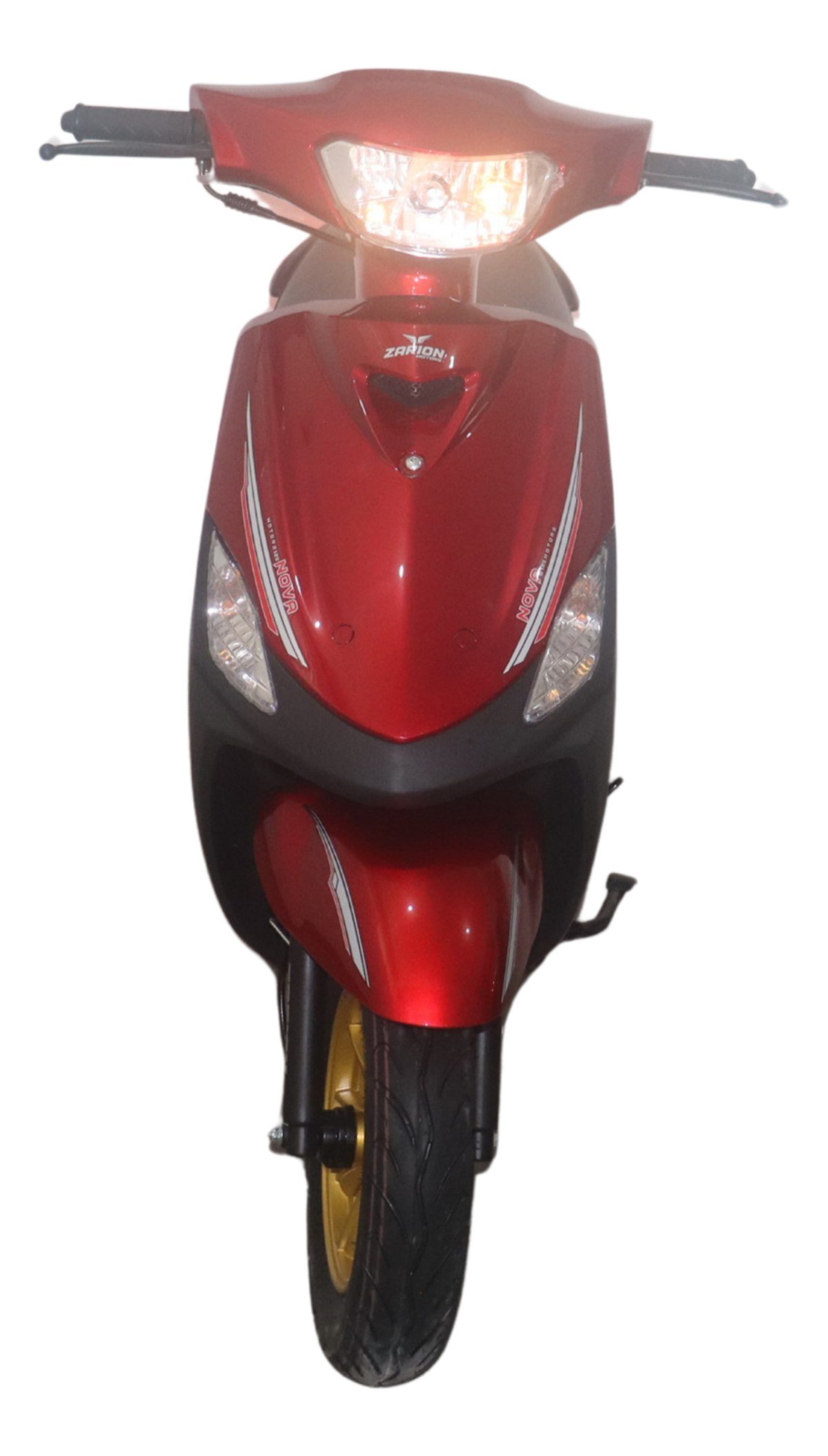 Zarion Nova 125cc roja - vista frontal
